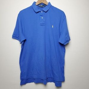 RALPH LAUREN BLUE POLO SIZE LARGE